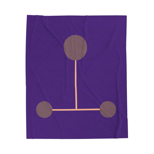 Libra Harmony Velveteen Plush Blanket