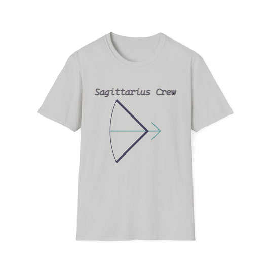 Sagittarius Bow and Arrow Unisex T-Shirt – New Sagittarius Symbol Design by Jack West