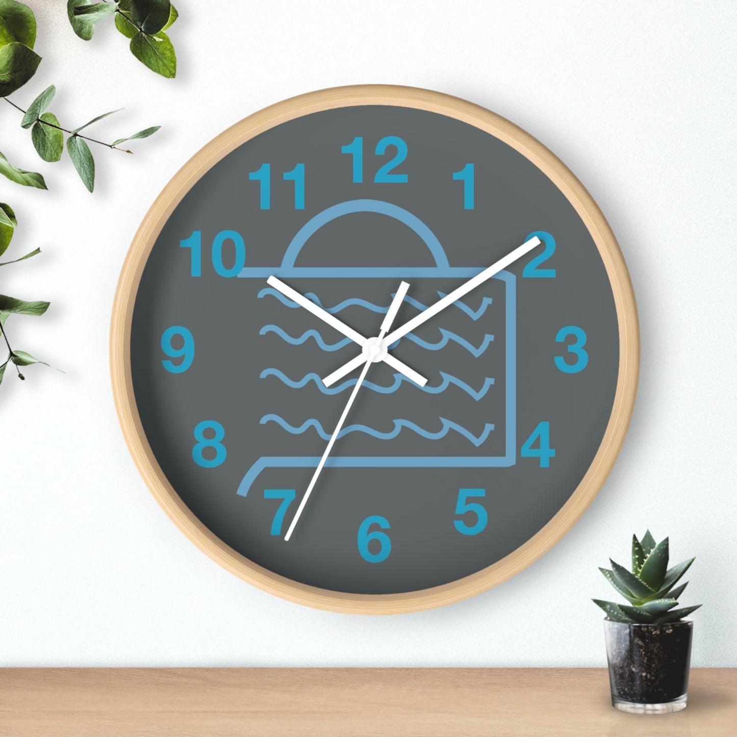 Jack West's Aquarius Wall Clock (A New Symbol for Aquarius)