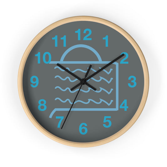 Jack West's Aquarius Wall Clock (A New Symbol for Aquarius)