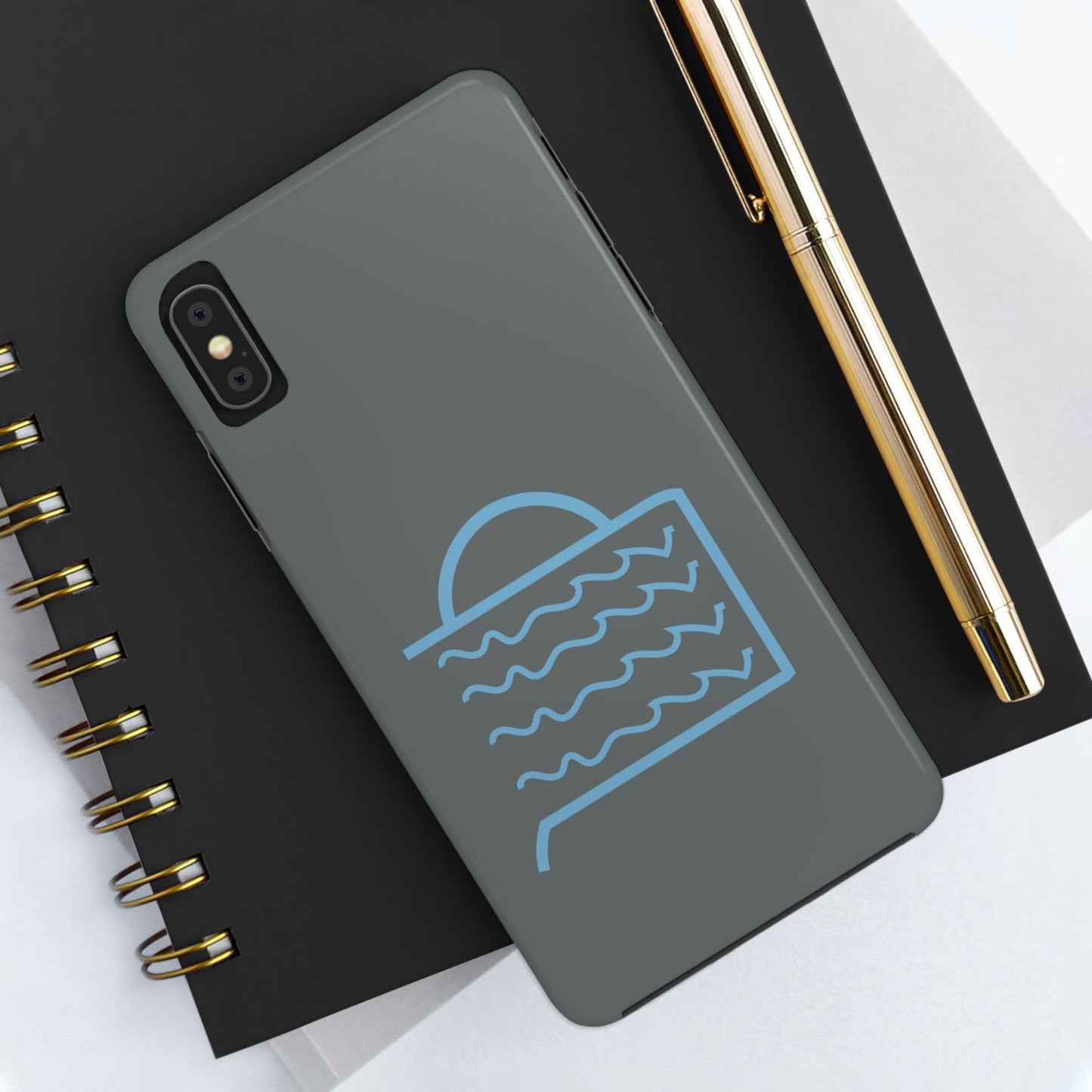 Phone Case with the Aquarius Symbol (Jack West style)