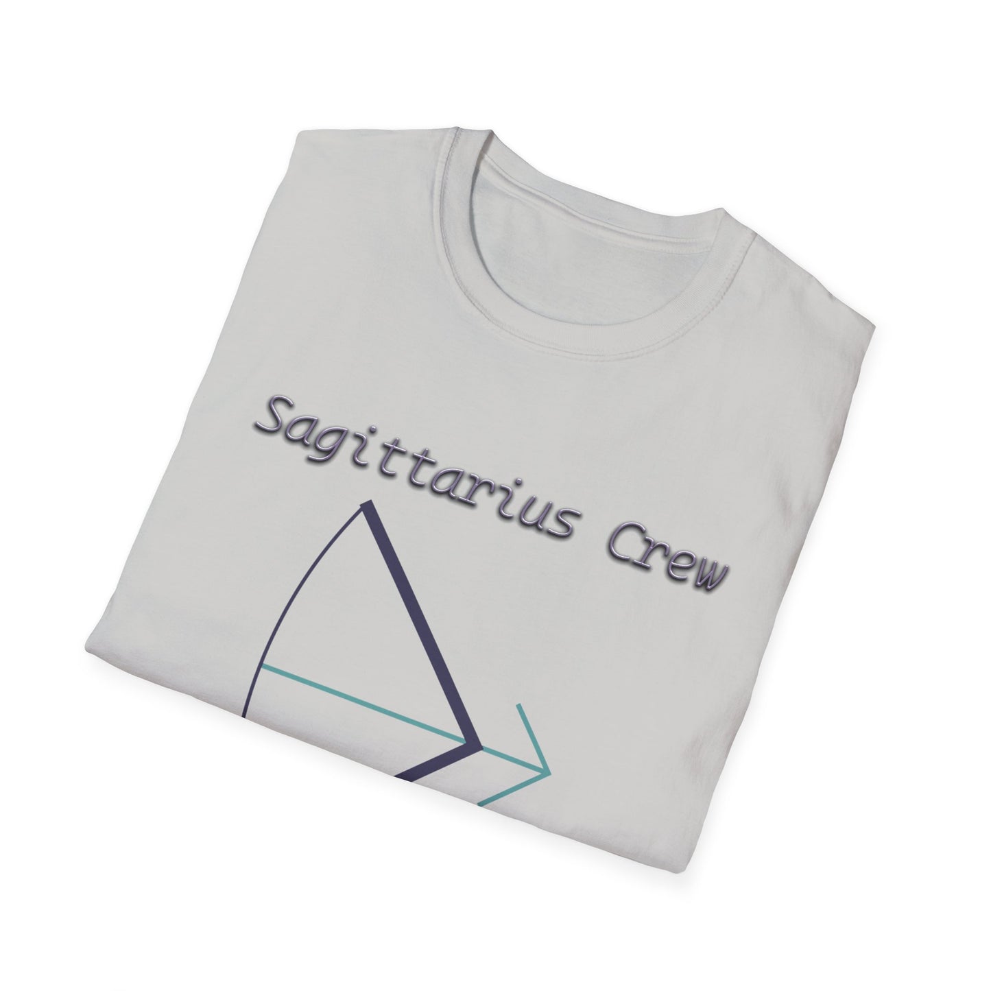 Sagittarius Bow and Arrow Unisex T-Shirt – New Sagittarius Symbol Design by Jack West