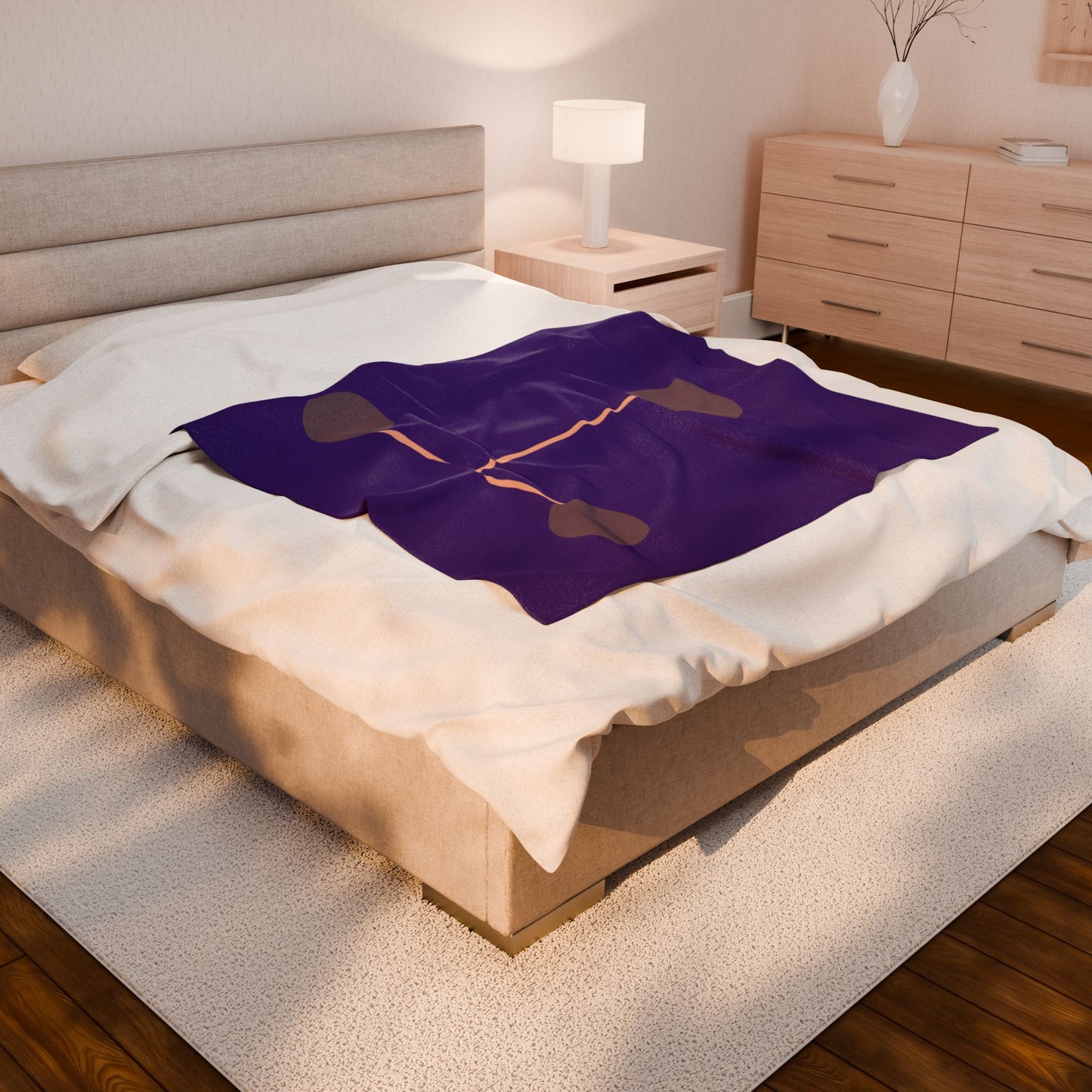 Libra Harmony Velveteen Plush Blanket