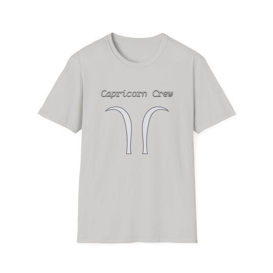 Capricorn Goat Horns Unisex T-Shirt – New Capricorn Symbol Design by Jack West