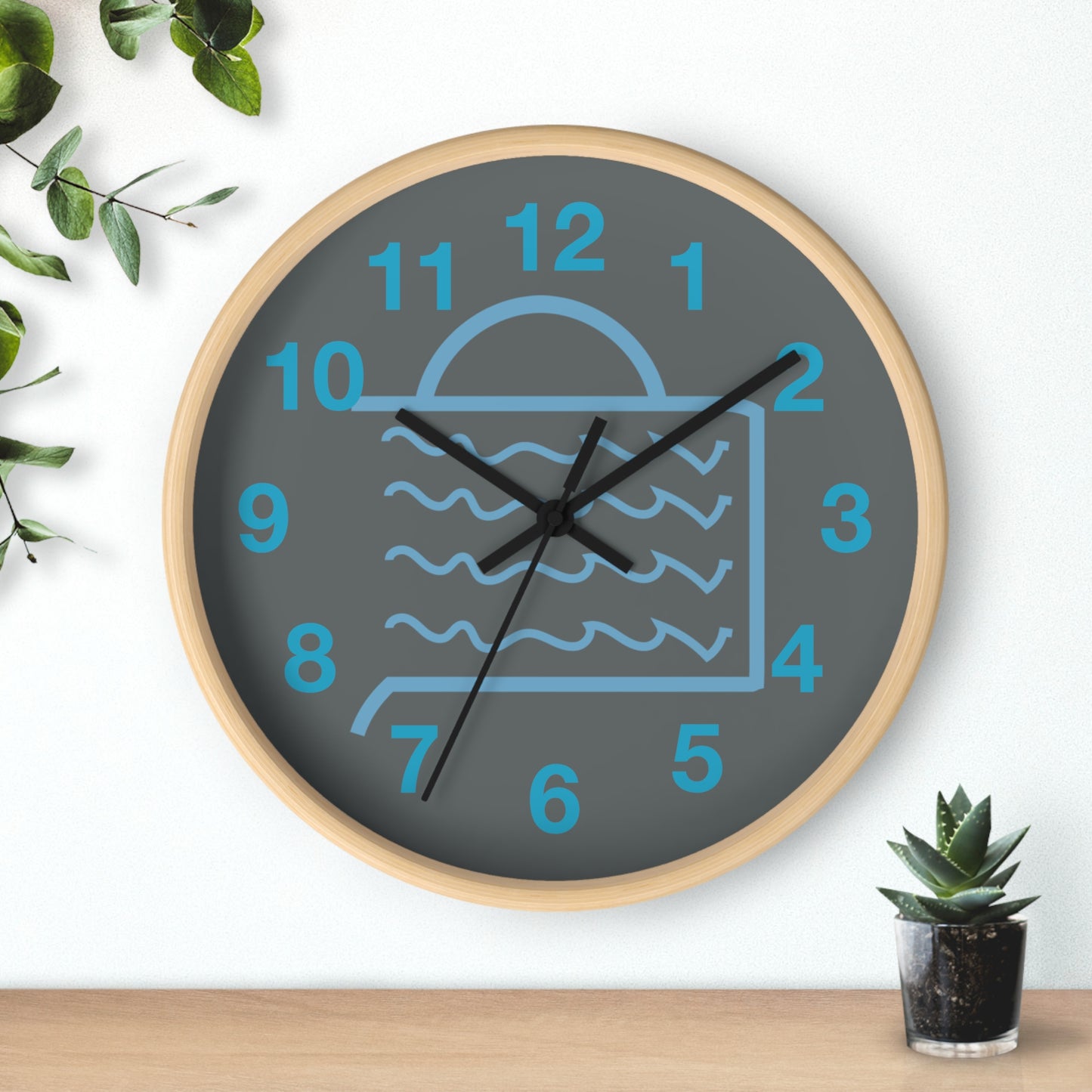 Jack West's Aquarius Wall Clock (A New Symbol for Aquarius)