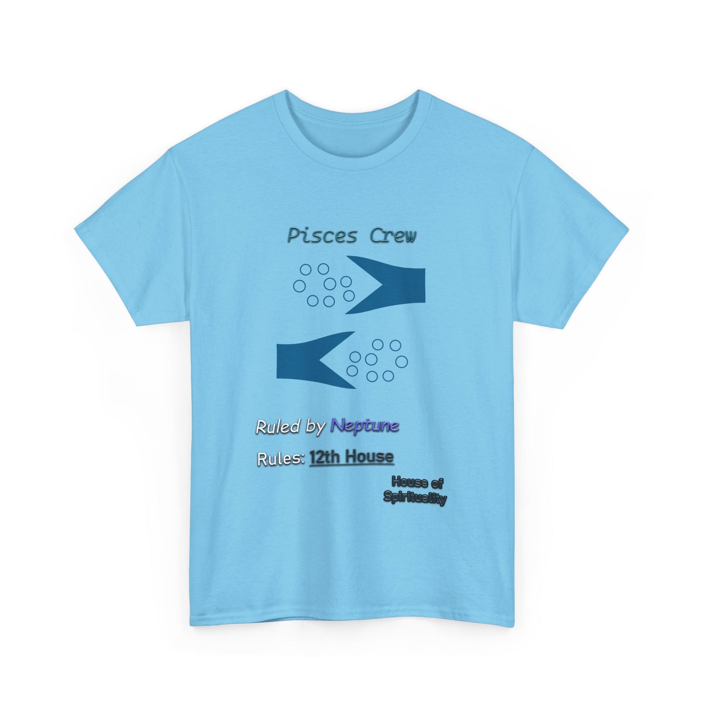 Pisces Sigil Crest Tee (A New Take on the Pisces Symbol)