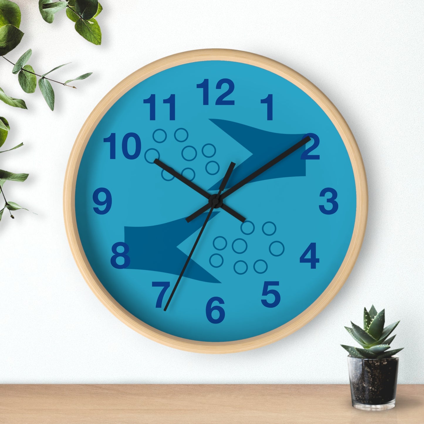 Jack West's Pisces Wall Clock (A New Symbol for Pisces)