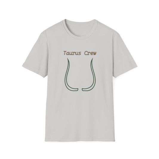 Taurus Bull Horns Unisex T-Shirt – New Taurus Symbol Design by Jack West