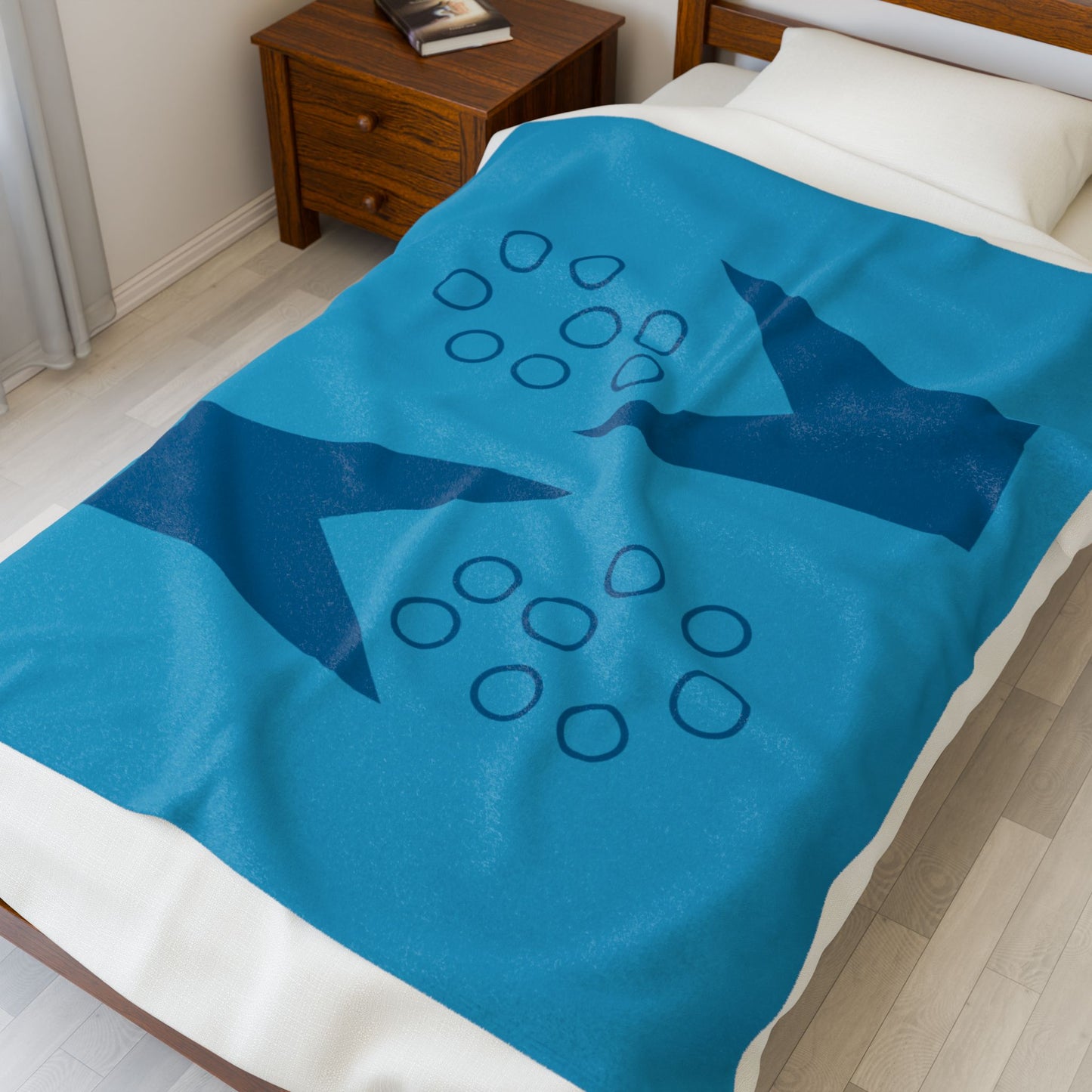 Pisces Dreamscape Velveteen Plush Blanket